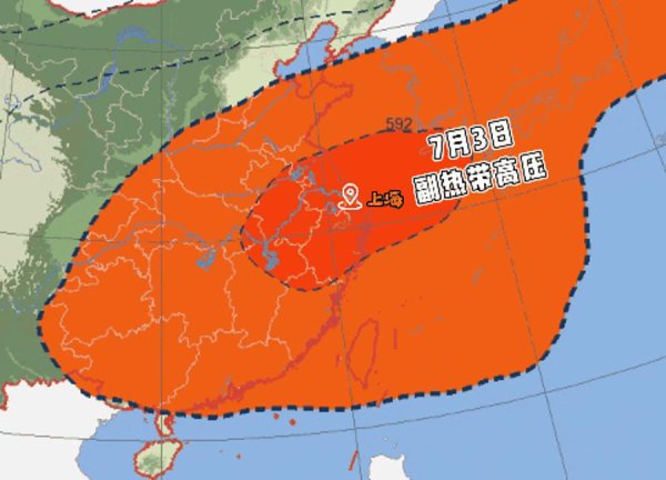 上海本周末冲击40℃，台风又有新动静